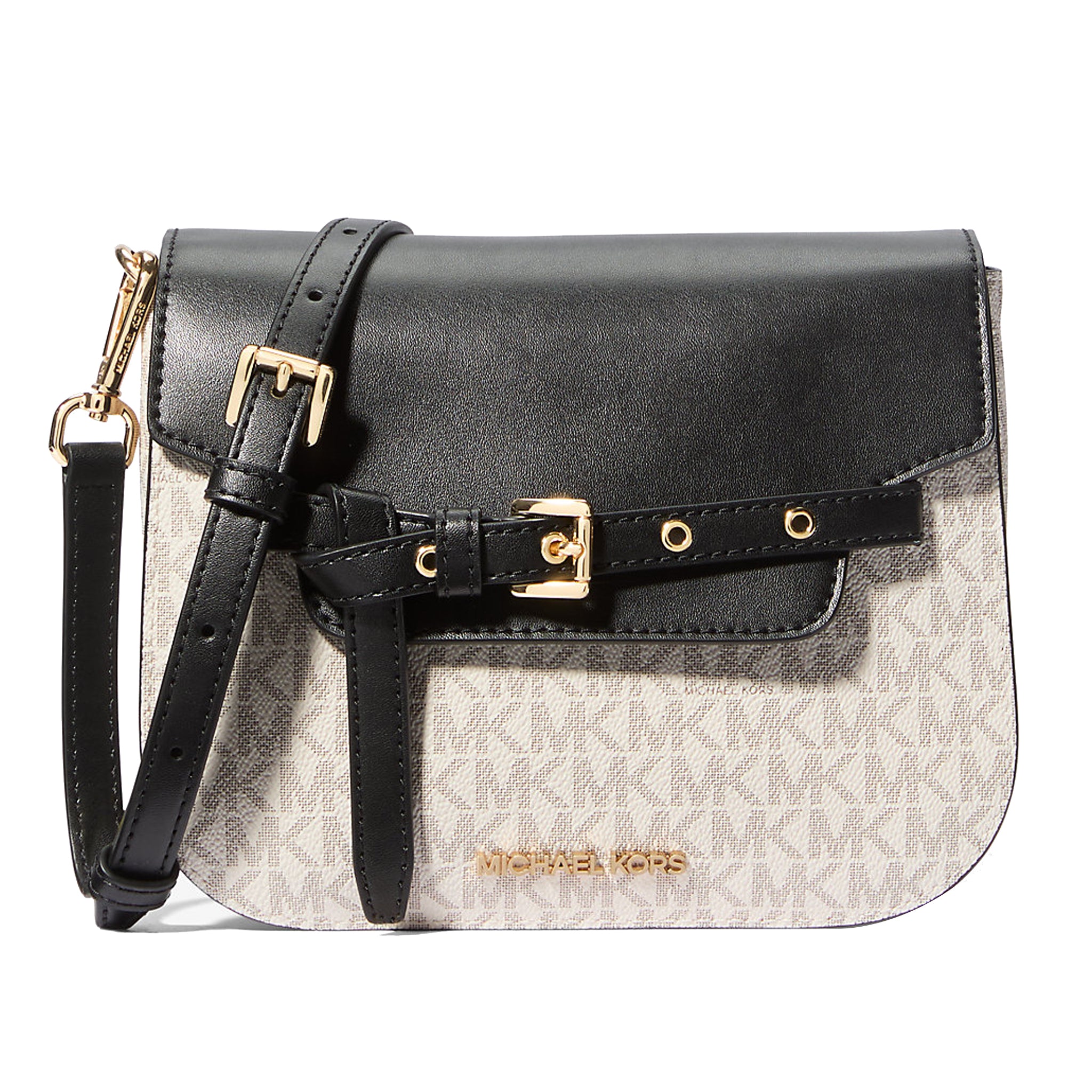 Michael Kors Emilia factory Small Saddle Crossbody