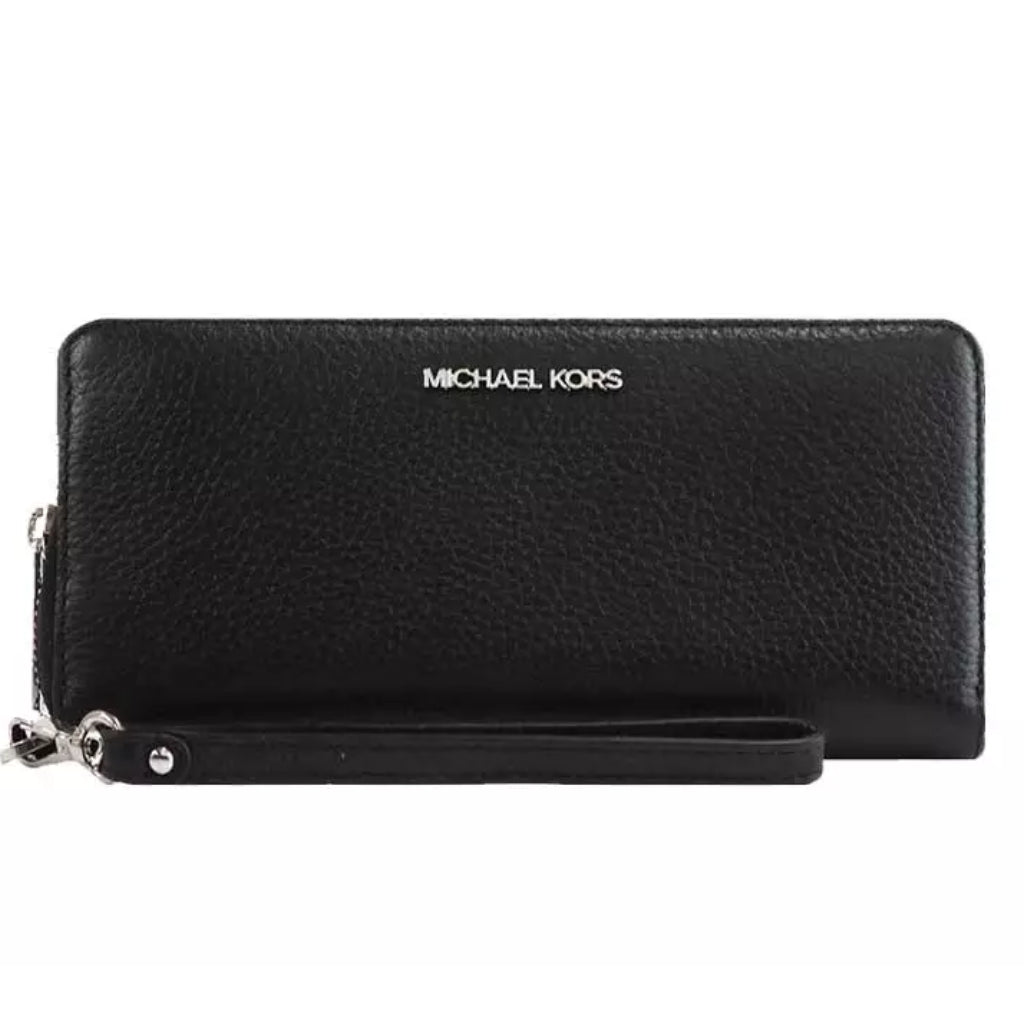 Michael kors gold wristlet wallet best sale